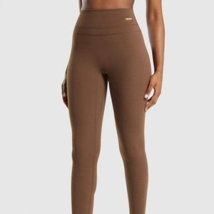 Gymshark X Whitney Simmons V3 | Dandelion Brown Leggings